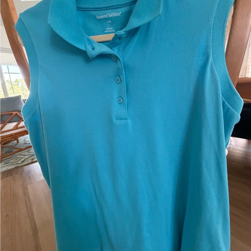 Women's Sleeveless Polo